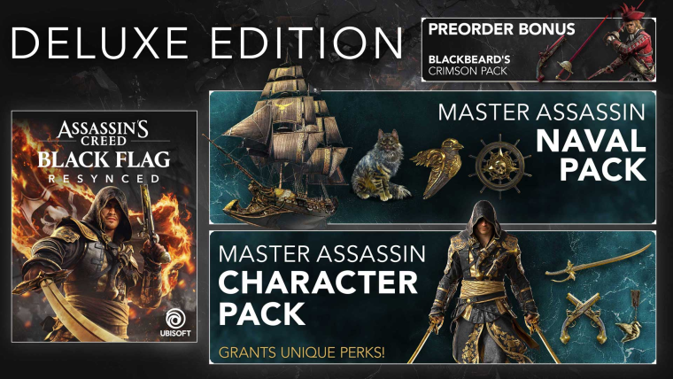 Пираты Карибского моря ворачиваются - ремейк Assassin's Creed Black Flag Resynced: дата выхода и новшества