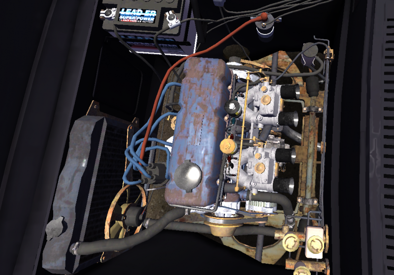 My summer car "Сохранения - Быстрая сатсума, много денег"