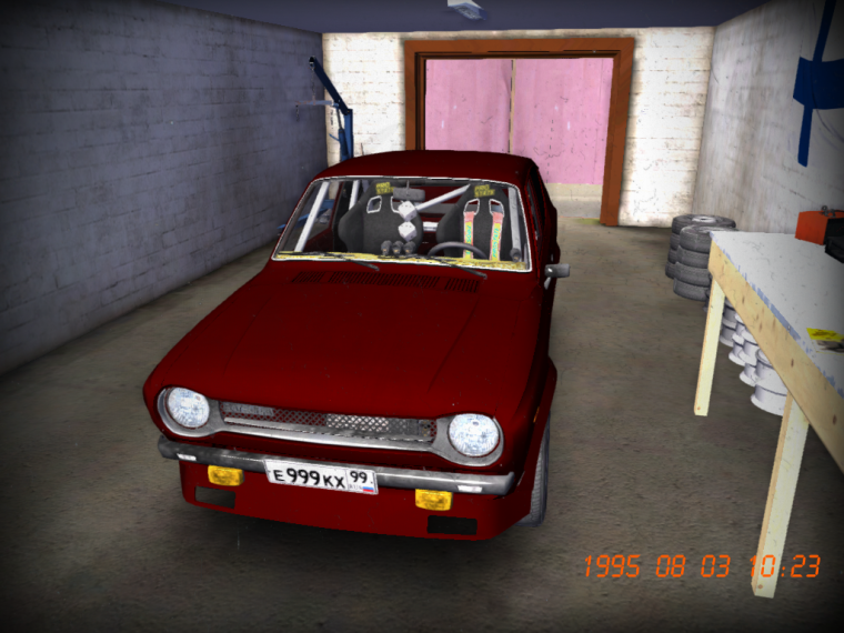 My Summer Car "Сохранение - Собрана сатсума с номерами, сюжет не тронут, на счету 362 тысяч марок"