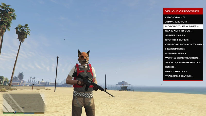 Grand Theft Auto 5 "New JJ Menu Trainer от Atolon: Редактор игрока, оружия, транспорта, мира и телепорт"