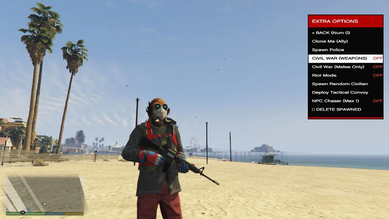 Grand Theft Auto 5 "New JJ Menu Trainer от Atolon: Редактор игрока, оружия, транспорта, мира и телепорт"