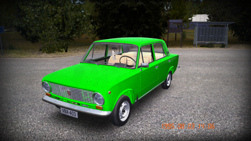 My Summer Car КВЕСТ "Сохранение - Ваз 21011 1978 годов ярко салатового цвета