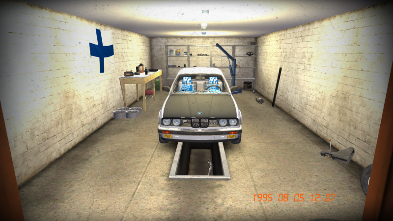 My Summer Car "Сохранение - BMW E30 STREET, 800.000 марок"
