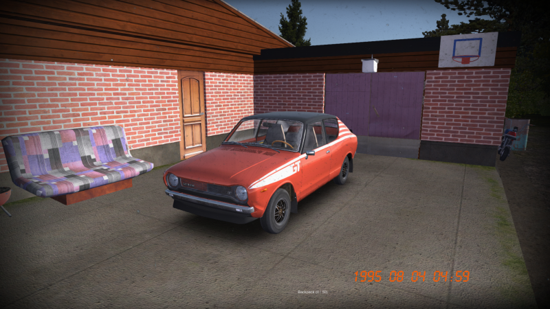My Summer Car "Сохранение Сатсума GT Как на Плакате весь тюнинг в гараже