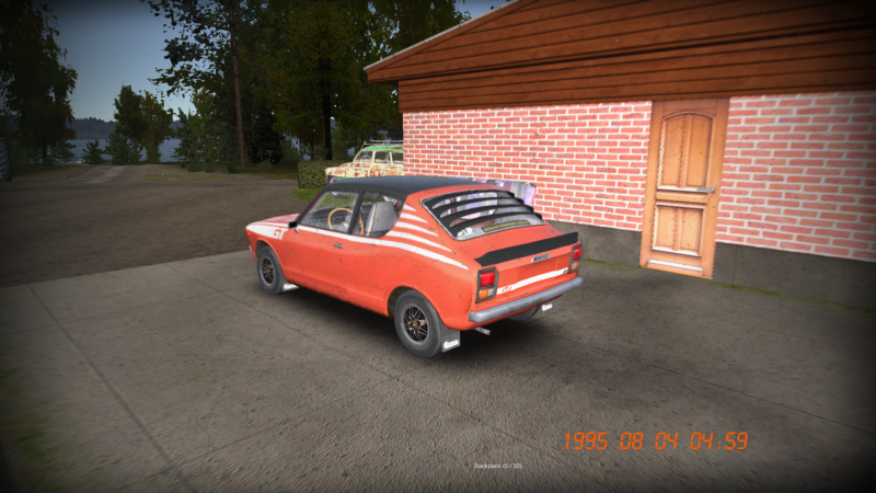 My Summer Car "Сохранение Сатсума GT Как на Плакате весь тюнинг в гараже