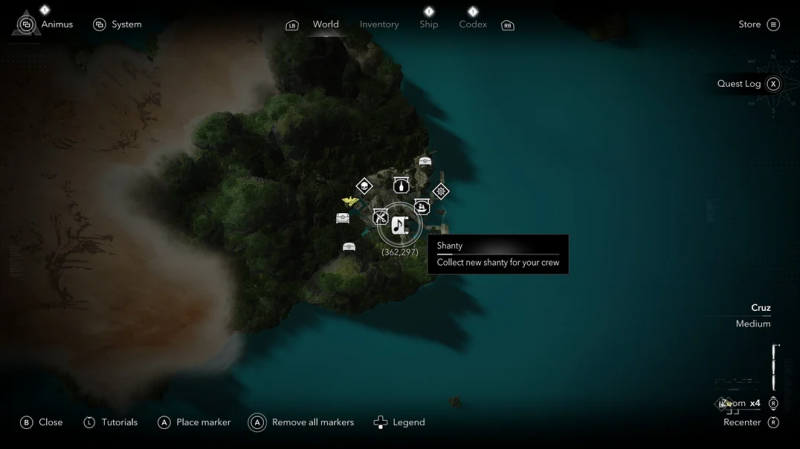 Шанти Карибского моря: где найти все матросские песни в Assassin's Creed Black Flag Resynced