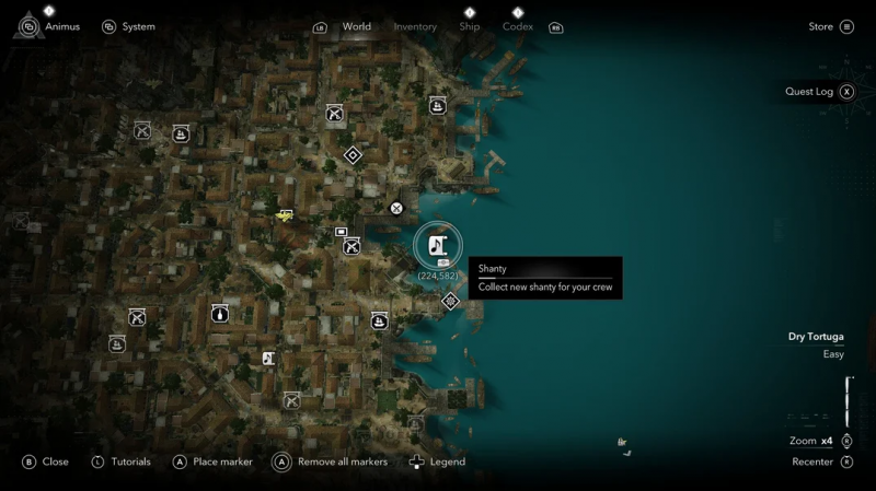 Шанти Карибского моря: где найти все матросские песни в Assassin's Creed Black Flag Resynced