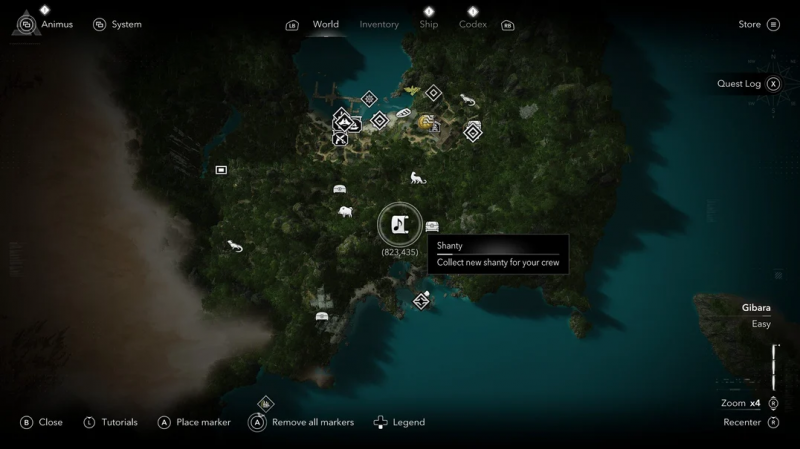 Шанти Карибского моря: где найти все матросские песни в Assassin's Creed Black Flag Resynced