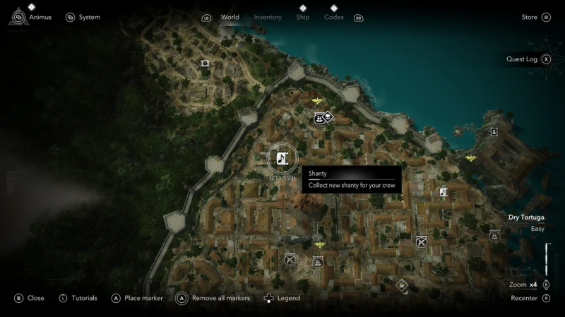 Шанти Карибского моря: где найти все матросские песни в Assassin's Creed Black Flag Resynced