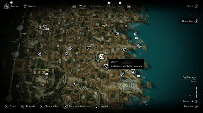 Шанти Карибского моря: где найти все матросские песни в Assassin's Creed Black Flag Resynced