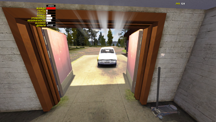 My Summer Car "Сохранение - 17135 марок, полный холодильник, сюжет не тронут, без ключей от бусика"