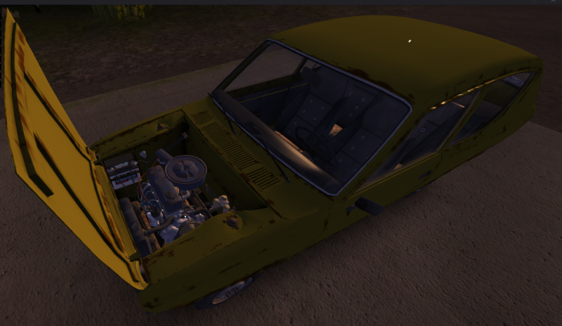 My Summer Car "Сохранение - Satsuma настроена, все стоковые детали, 3000 марок, сюжет не тронут"