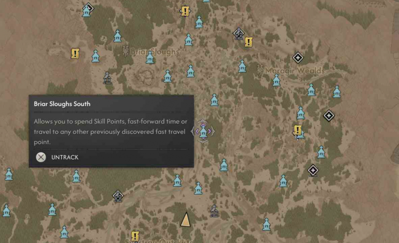 Где найти все святилища в The Blood of Dawnwalker - точки быстрого перемещения