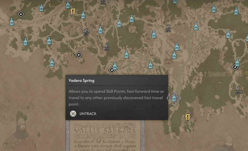Где найти все святилища в The Blood of Dawnwalker - точки быстрого перемещения