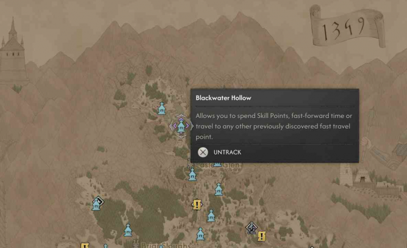 Где найти все святилища в The Blood of Dawnwalker - точки быстрого перемещения