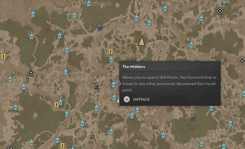 Где найти все святилища в The Blood of Dawnwalker - точки быстрого перемещения