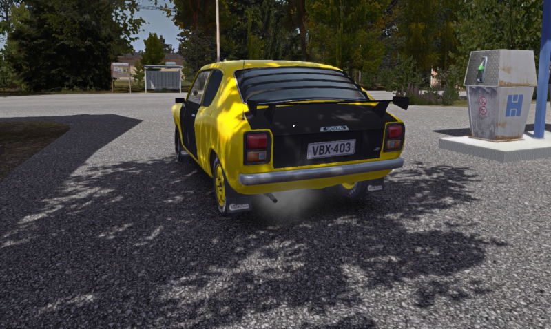 My Summer Car "Сохранение - 10к марок, получены Gifu и бусик, настроенная Satsuma с номерами"