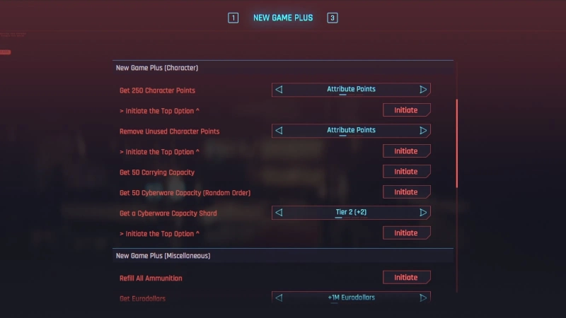 Cyberpunk 2077 "Чит-Меню от MidasVertex: Редактор игрока и предметов"