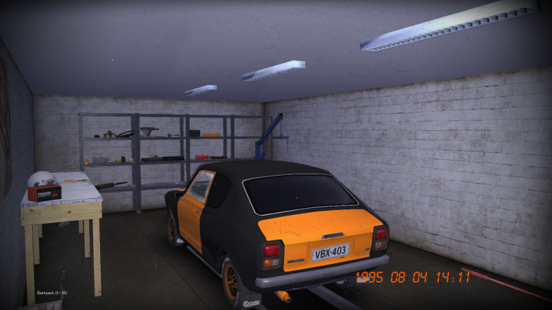 My Summer Car "Сохранение - 15 000 марок, стоковая Satsuma GT, Gifu и фургон у дома