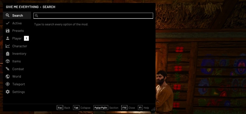 The Witcher 3: Wild Hunt "Чит-Меню от opaaaaaaaaaaaa: Редактор игрока, предметов, боя и мира + телепорт"